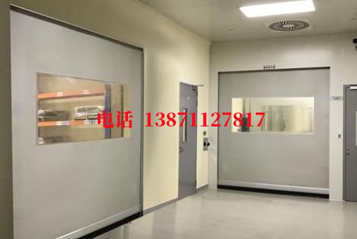 102变频器抗风保温洁净卷帘门